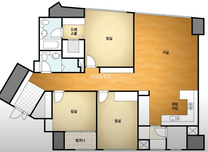 아파트 평면도 1