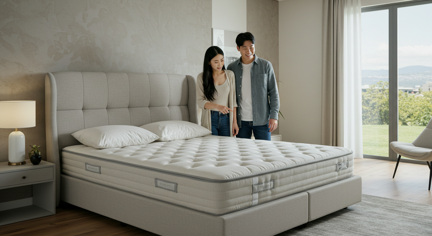 슈퍼싱글 침대 브랜드별 사이즈