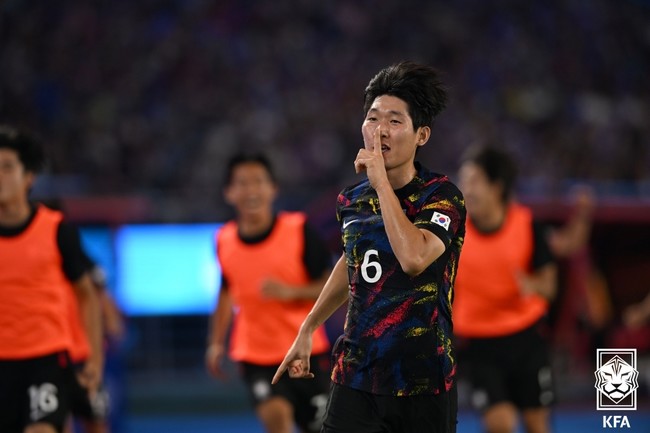 홍현석 선수 세레머니(1)