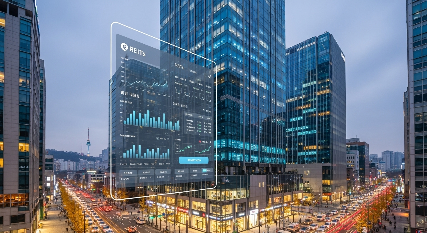 리츠 ETF의 부동산 투자 매력을 시각화