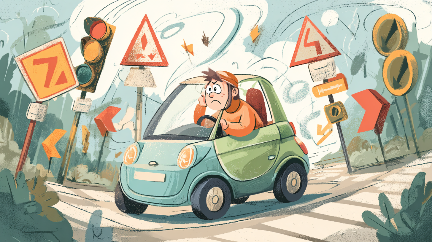 자동차 내비게이션 앱 사용법(초보 운전)