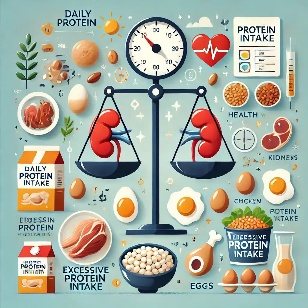 1일 단백질 섭취 시 주의 사항