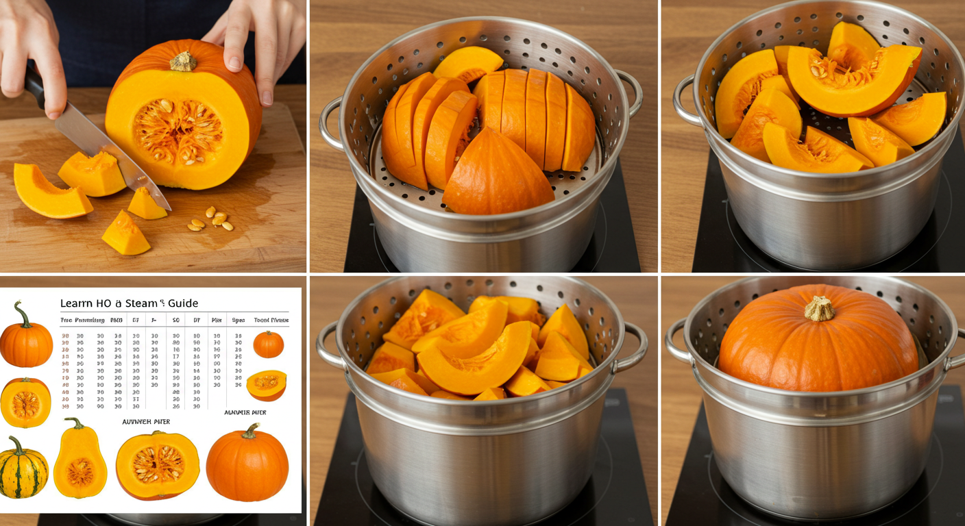 단호박 찌는법, 촉촉하고 달달하게 삶는 꿀팁 대공개