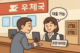 우체국 은행대리업 서비스