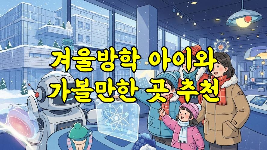 겨울방학 아이와 가볼만한 곳 추천 서울 경기권 실내외 베스트 10