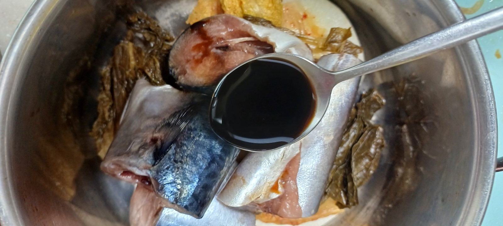 양조간장 간하기