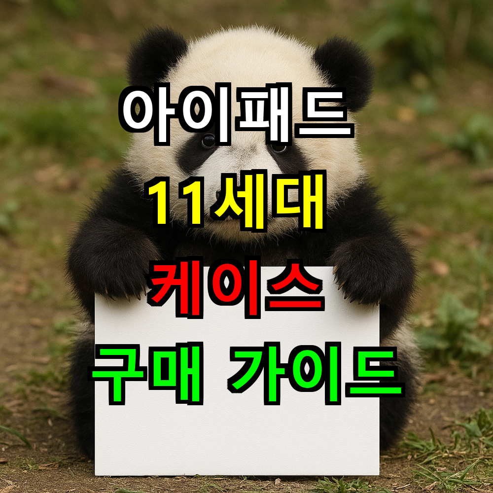 아이패드 11세대 케이스 어떤 걸 살까? 완벽 구매 가이드