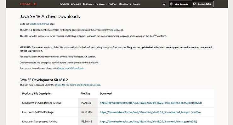 java-18-download-페이지