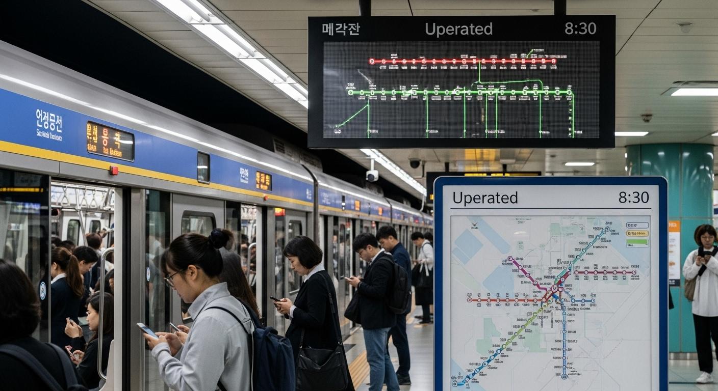 서울 지하철 실시간 위치