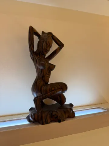 여인 나무 소품