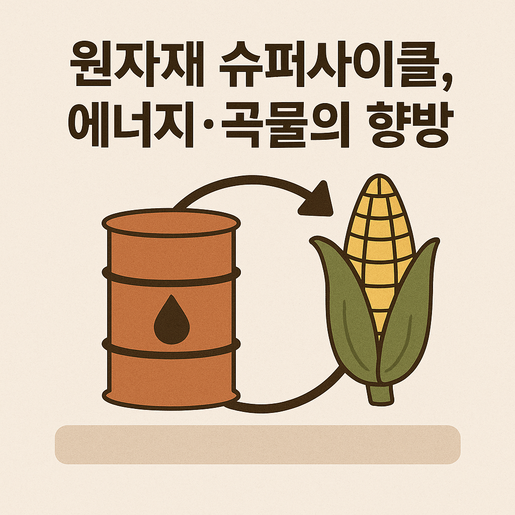 원자재 슈퍼사이클, 에너지·곡물의 향방