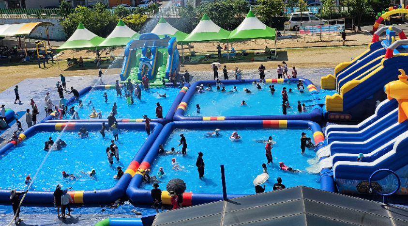 광주 동구의 물놀이 축제