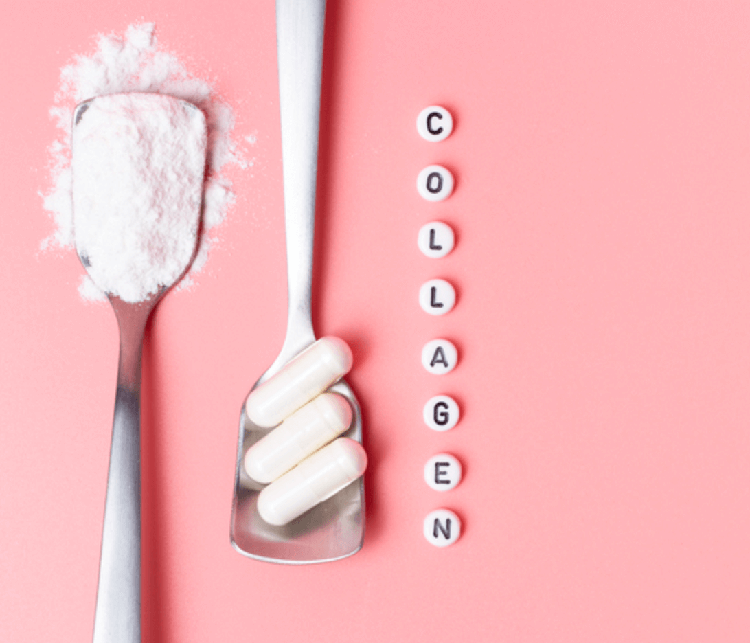 콜라겐-알약-가루