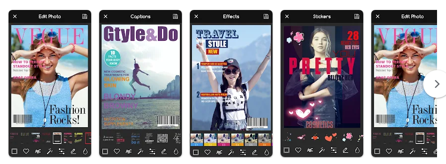 잡지 표지 메이커 앱, 만화 잡지 표지 사진 편집기, 최고의 사진 프레임