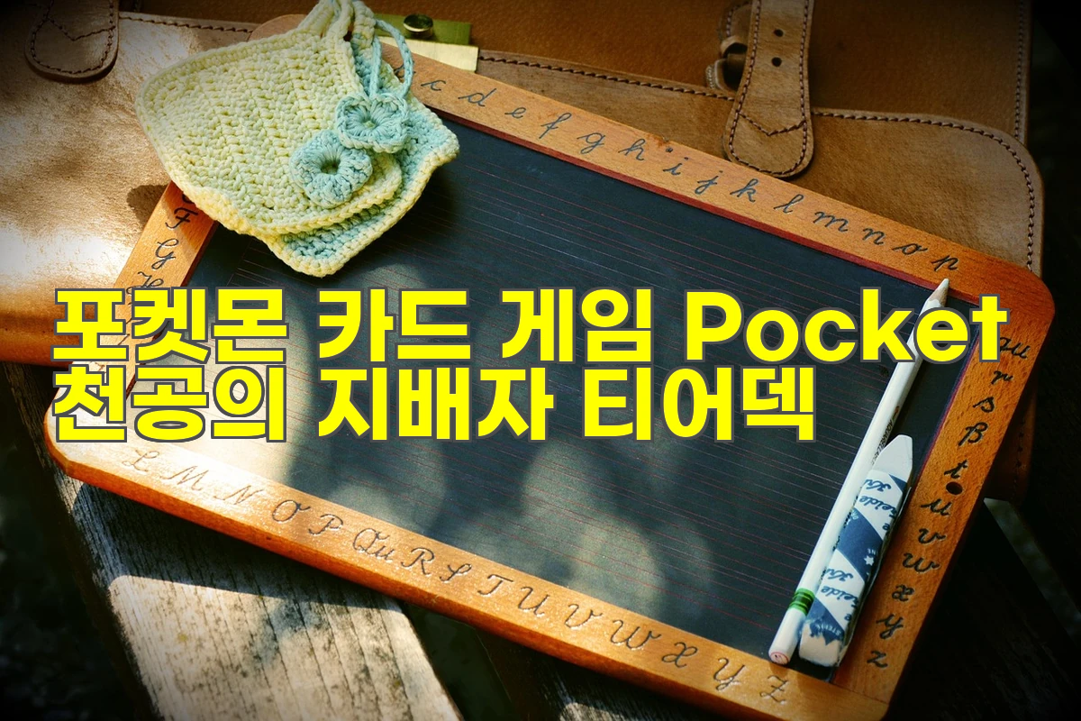 포켓몬 카드 게임 Pocket 천공의 지배자 티어덱