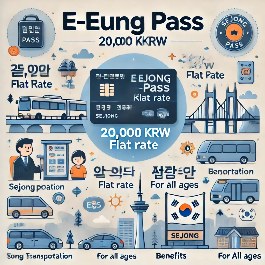세종시 교통지원 혜택 &lsquo;이응패스&rsquo;&amp;#44; 2025 신청기간 확인하세요