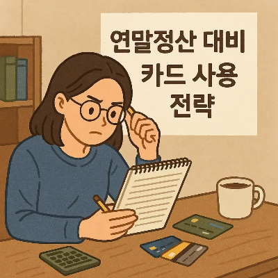 [5편] 20대를 위한 똑똑한 카드 생활 시리즈 : 연말정산 대비 카드 사용 전략