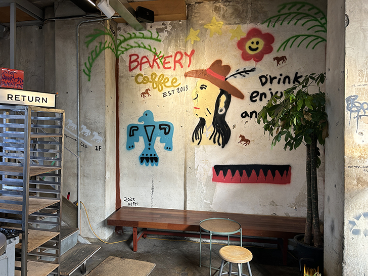 러스트-베이커리-벽화