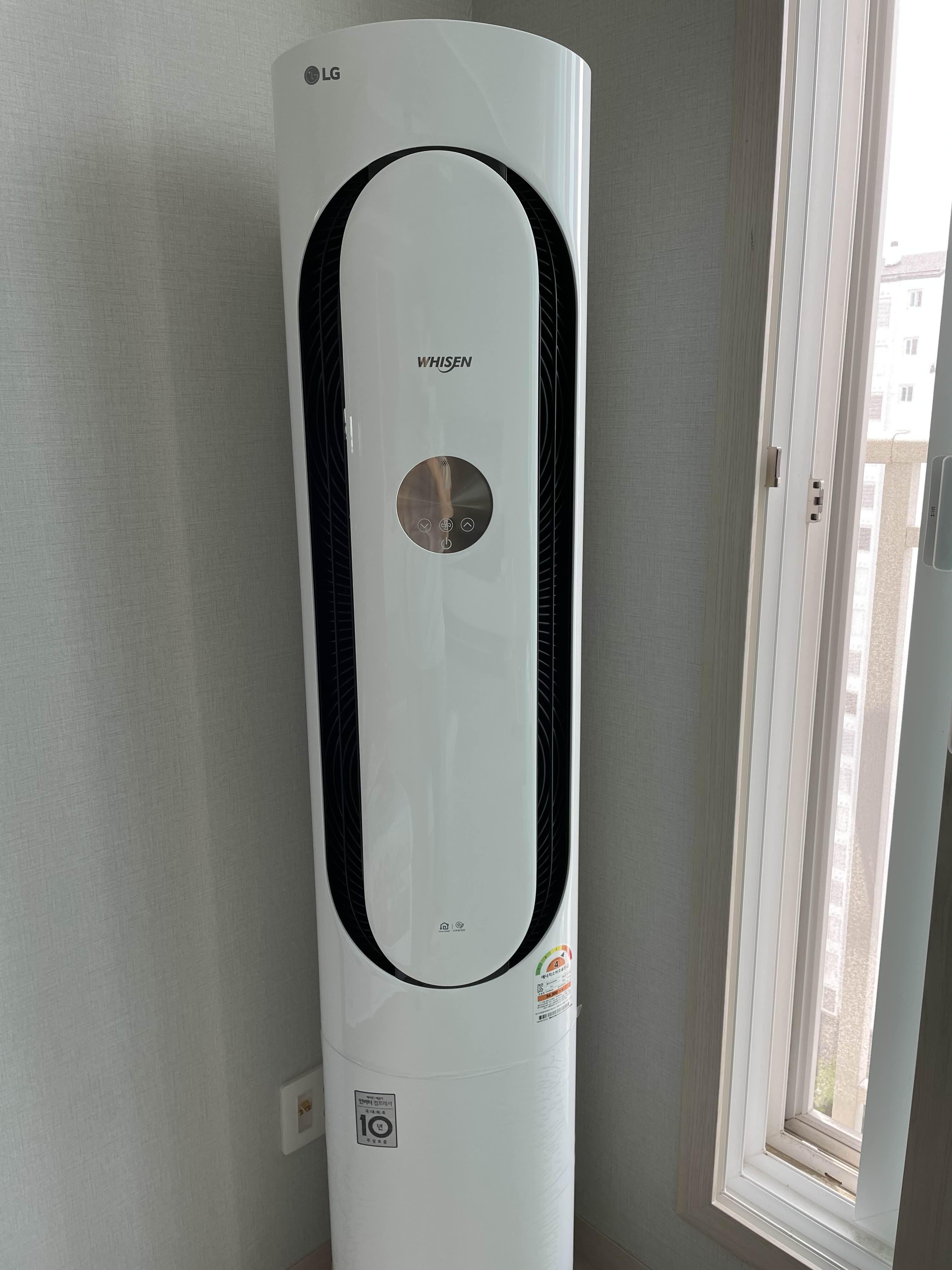 엘지 휘센 2 in 1 에어컨 청소 후