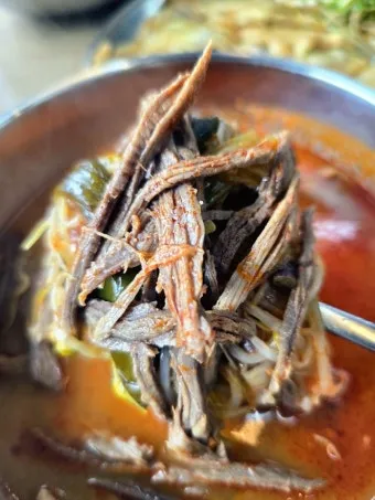 육개장 맛있게 끓이는법 사골 육수 레시피_12