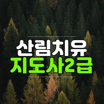 산림치유지도사 교육과정 프로그램기획 현장실습 취업처_9