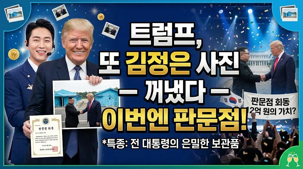 판문점 공동경비구역과 군사분계선이 보이는 풍경, 다큐멘터리 톤