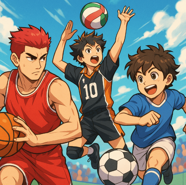 스포츠 만화 관련 사진