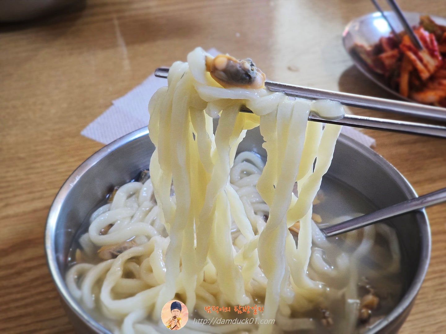 바지락칼국수