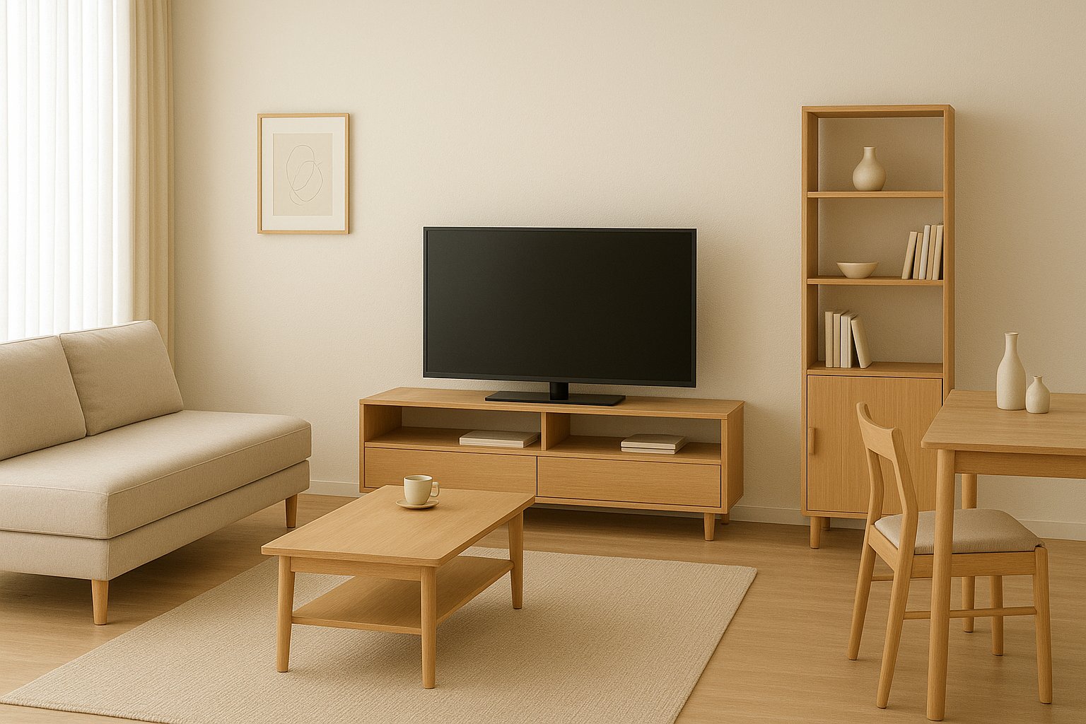 거실 효율적 가구 배치