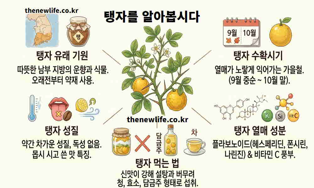 탱자 효능 기본정보