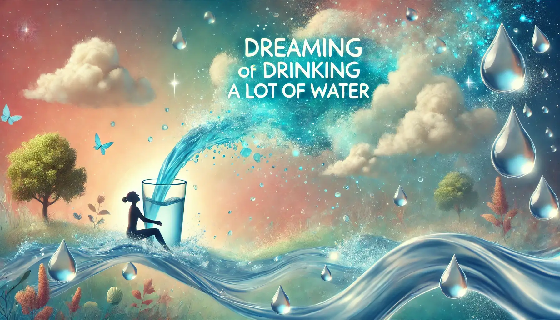 물을 많이 마시는 꿈 해몽