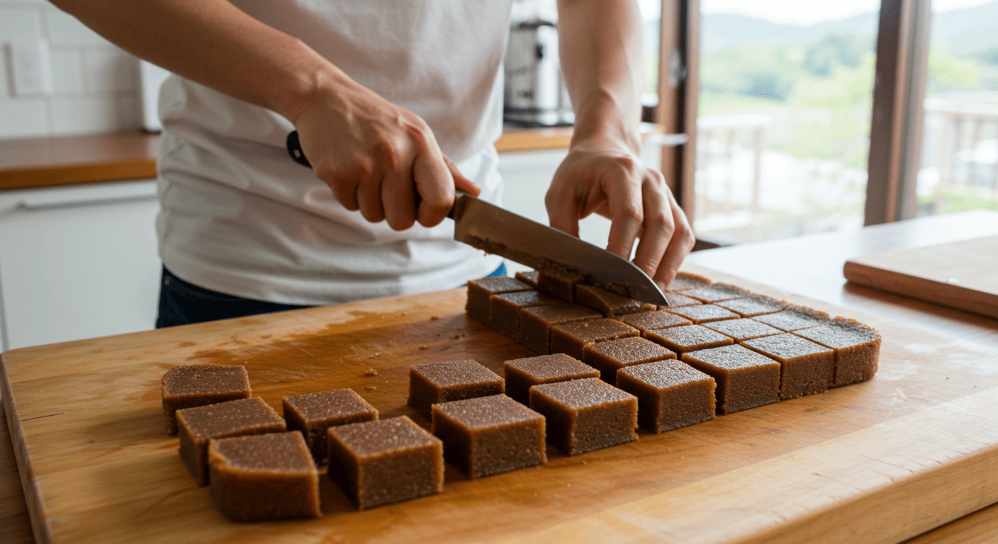 밤양갱 만드는 법&amp;#44; 전통 디저트&amp;#44; 양갱 레시피&amp;#44; 간식 만들기&amp;#44; 한식 디저트&amp;#44; 수제 양갱