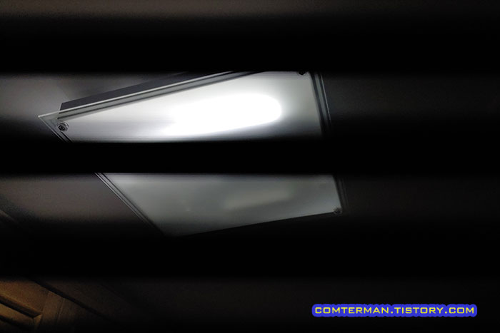 LED 등기구 깜빡임 확인 방법