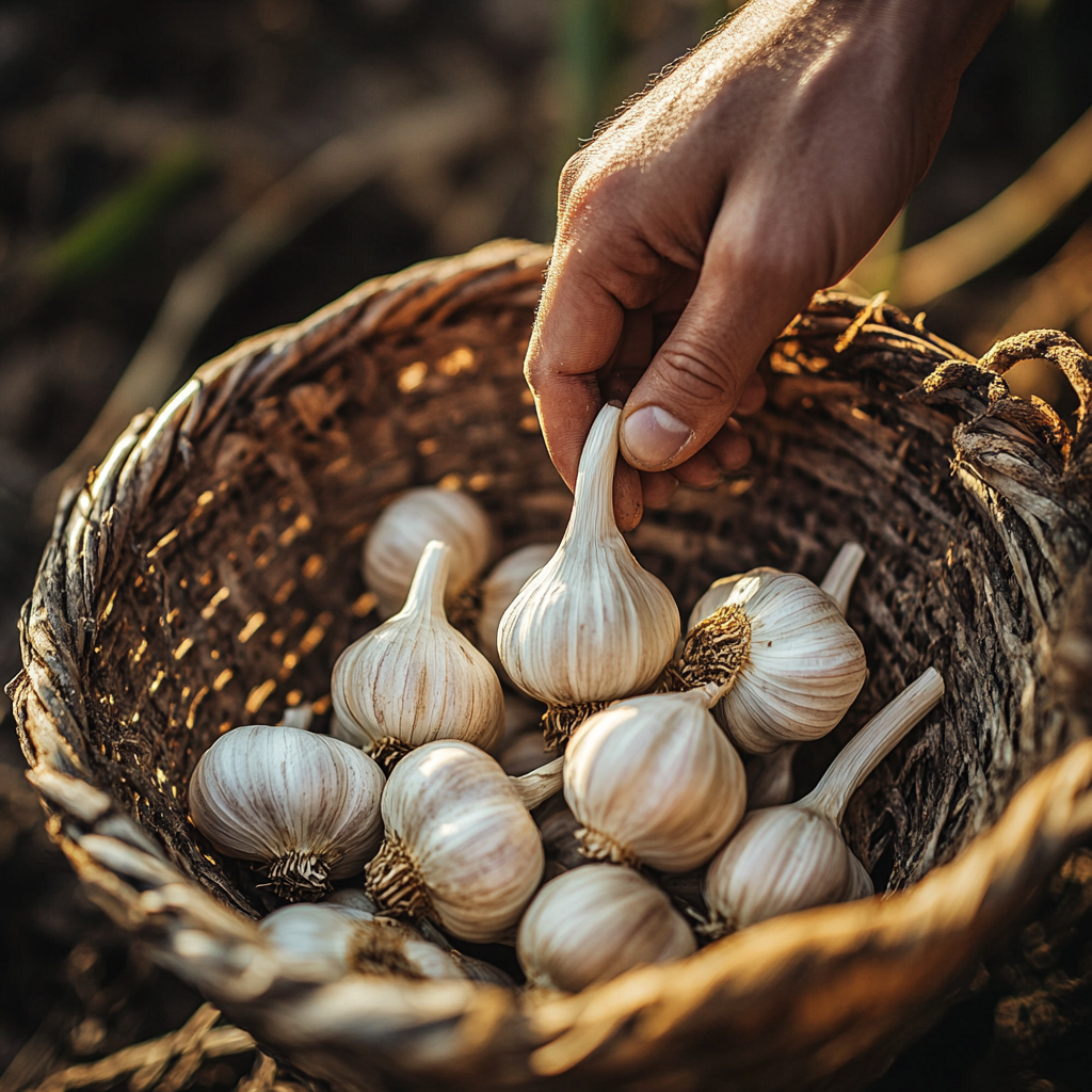 마늘 수확 시기