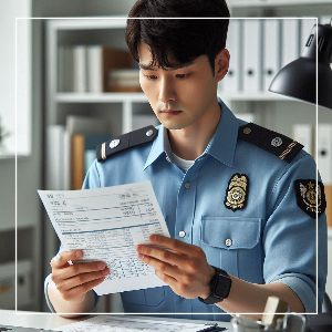  경찰공무원 봉급표 확인