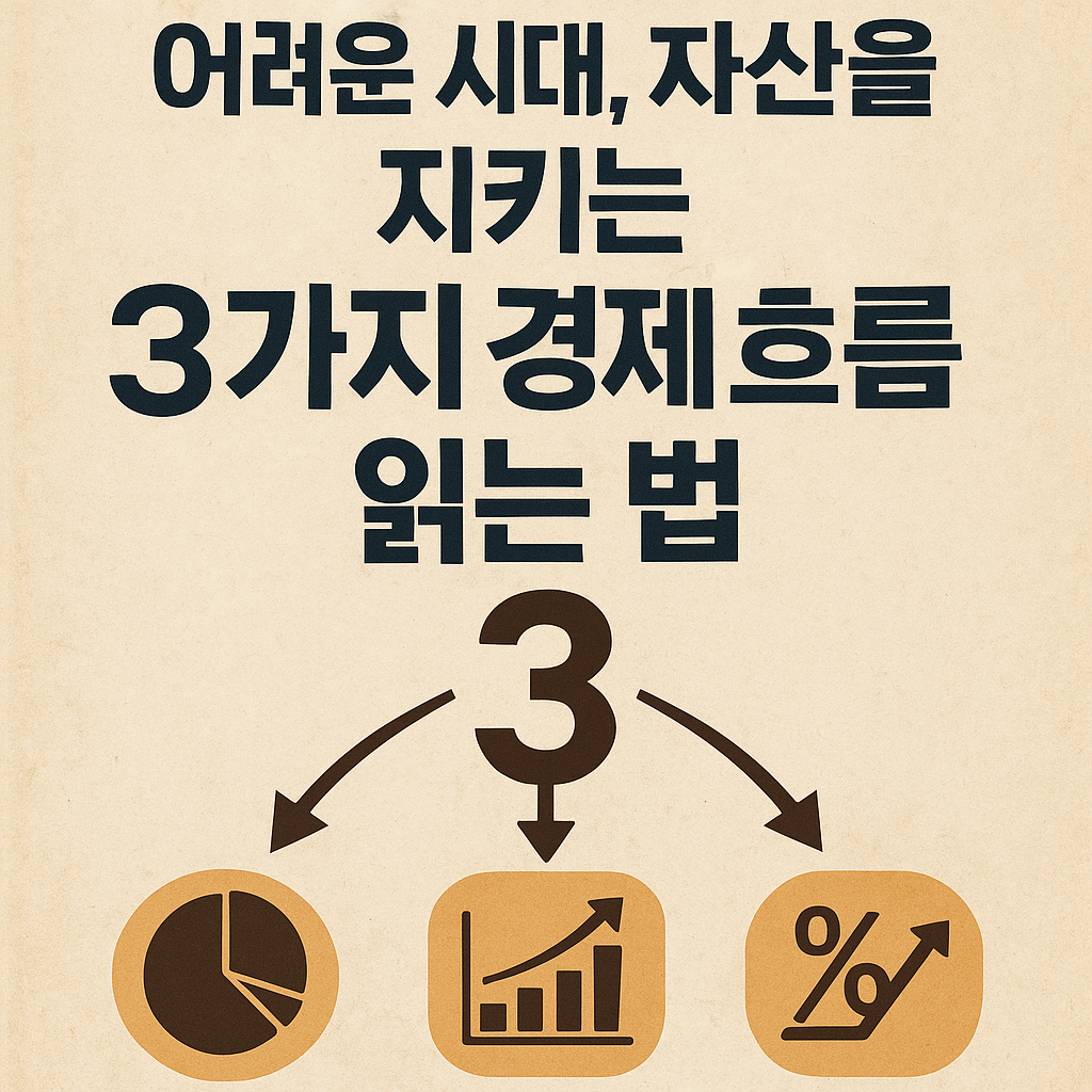 자산을 지키는 3가지 경제 흐름