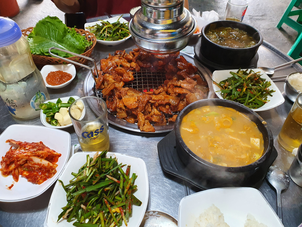 현암뚝방구이 대표메뉴
