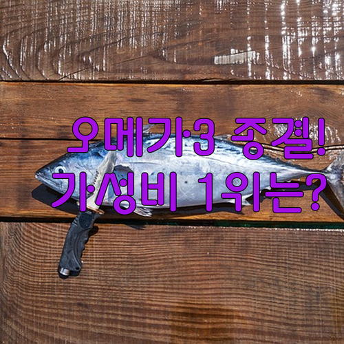 알티지 오메가3 고르는 법 스포츠리서..