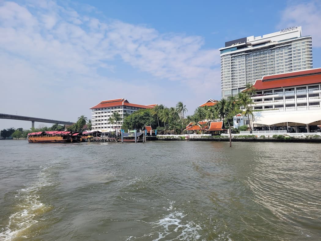 방콕 아난타라 리버사이드 리조트 전경