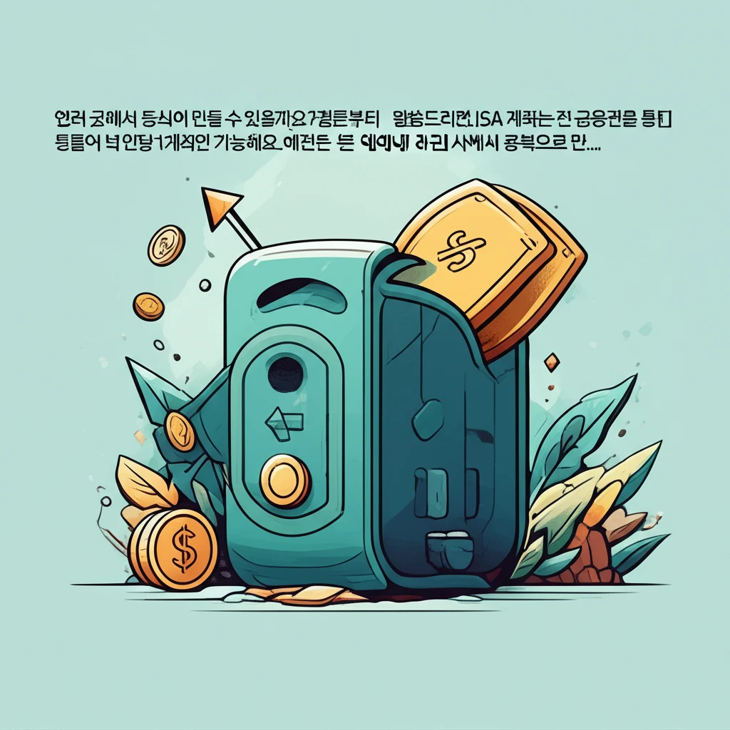 ISA 계좌 개수 제한 확인 1인 1..