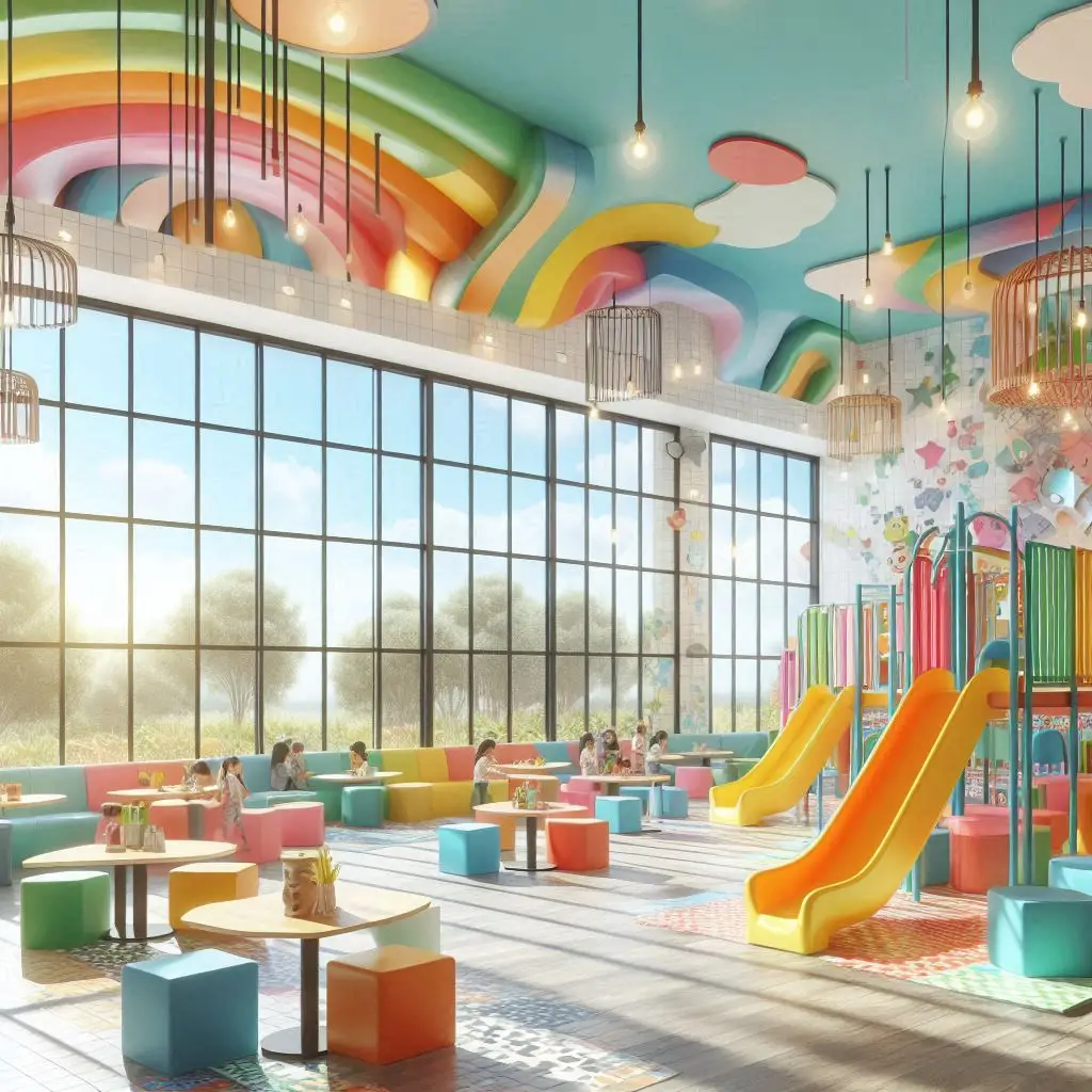 키즈카페 배경