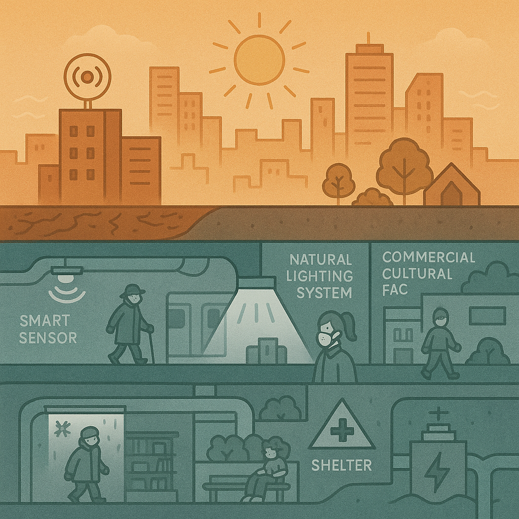 지하 도시, 기후위기의 대안인가?