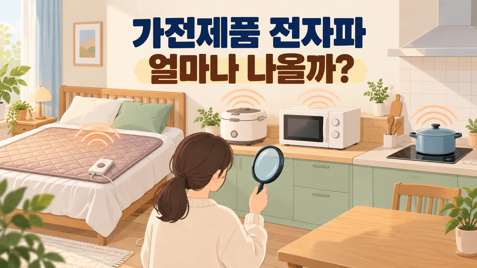 가전제품 전자파 얼마나 나올까?