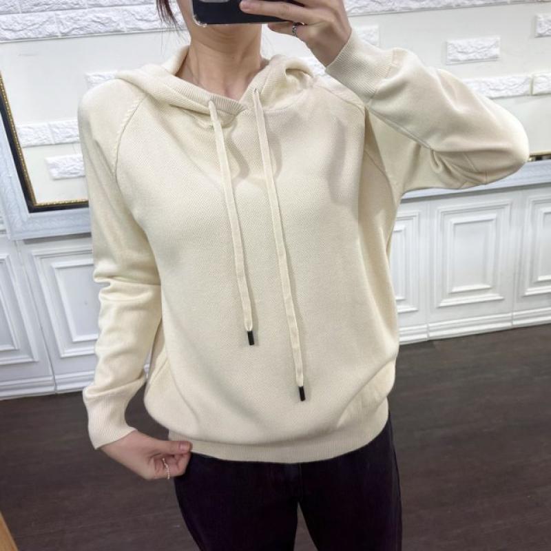 갤러리샵 여자니트후드 가을 겨울 봄 레이어드 심플 티