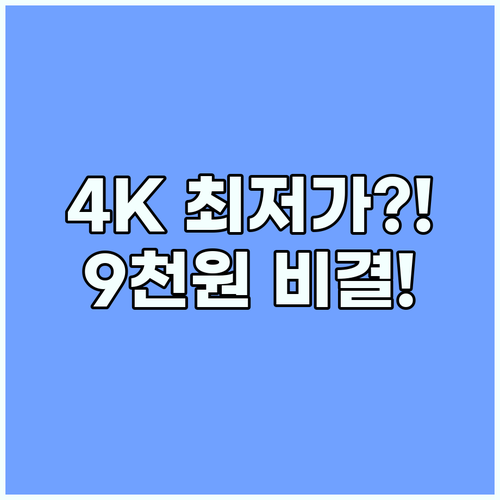 넷플릭스 4K 최저가 지금 바로 90..