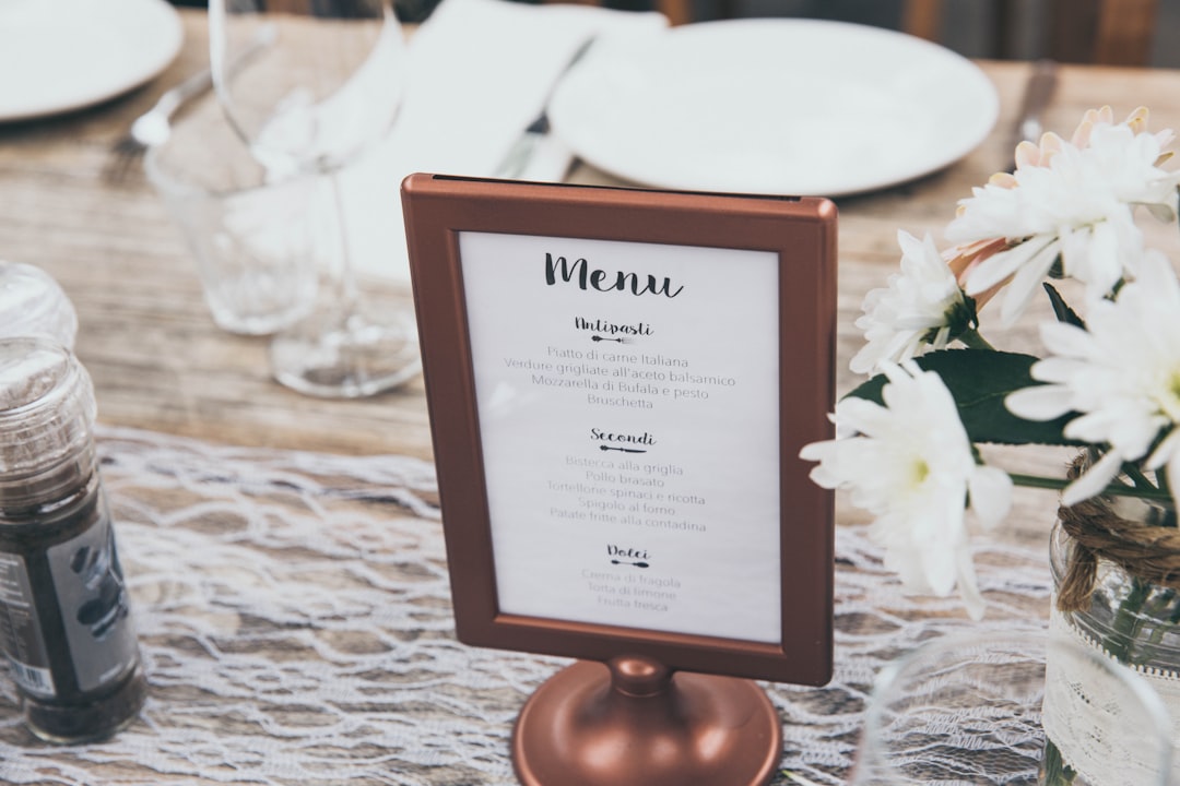 Menu.