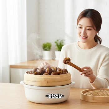 밤 삶는 방법 