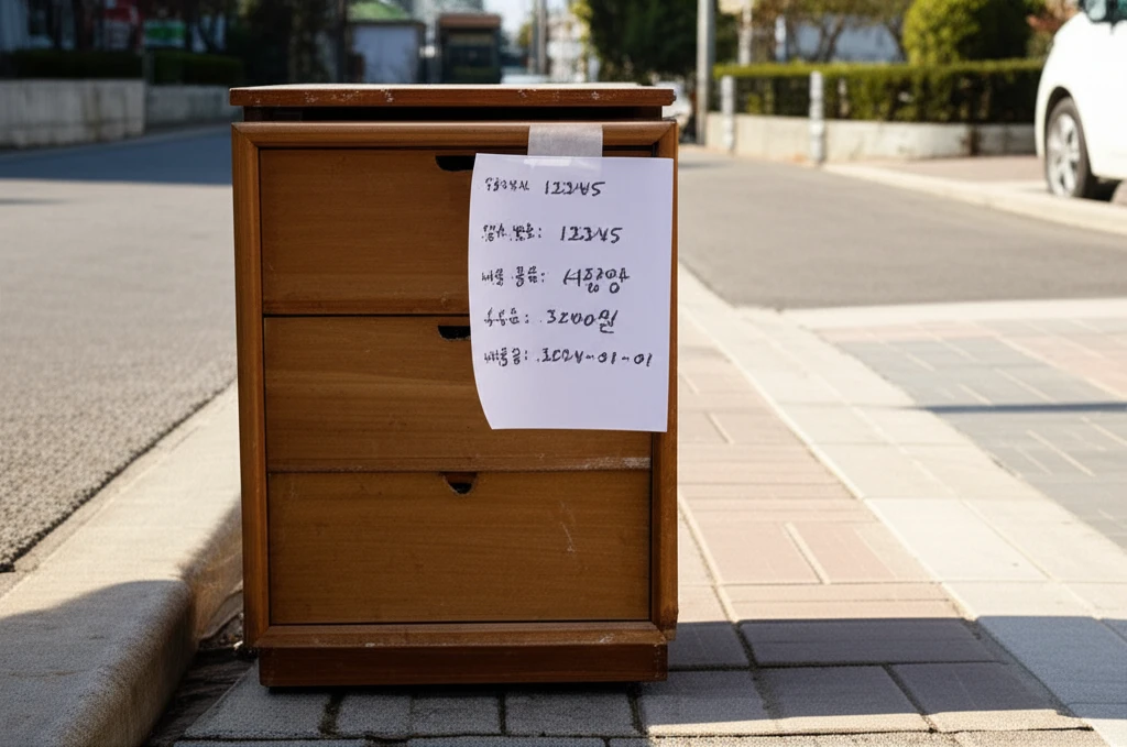 광진구 대형폐기물, 집에서 편리하게 ..