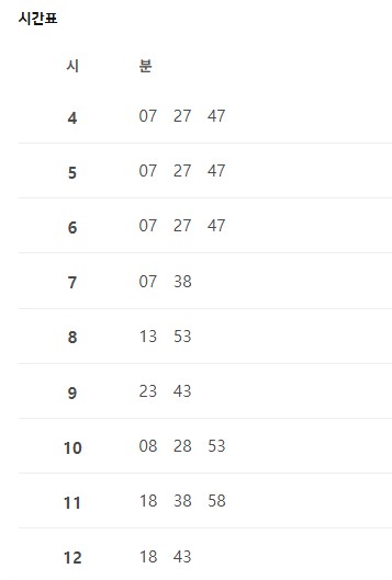길동LG자이아파트 인천공항 리무진 버스 노선 시간표 요금 예약 방법 6200번