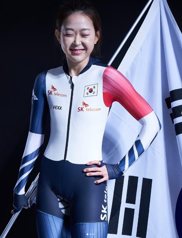 김민선 스케이트 선수 하얼빈 동계올림픽 인스타그램